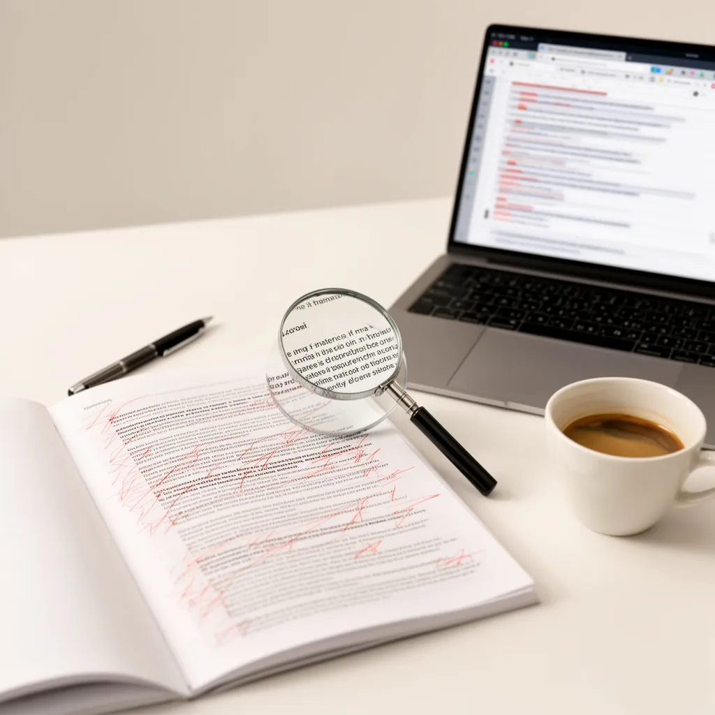 Editing Your Own Draft: A Step-by-Step Method for Catching Hidden Mistakes